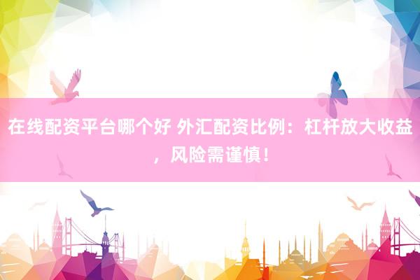 在线配资平台哪个好 外汇配资比例：杠杆放大收益，风险需谨慎！