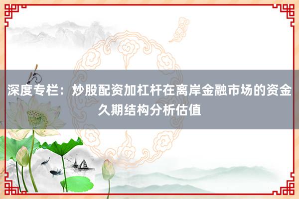 深度专栏：炒股配资加杠杆在离岸金融市场的资金久期结构分析估值